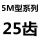 5M25齿 槽宽21