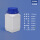 大口方瓶500ML(乳白色)配套封口垫片-蓝盖