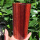 36~61红酸枝漂亮花老料加高笔筒 高15直径7.