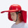 红风扇帽+红色遮阳帽[送冰袖]