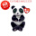 荧光-黑白熊猫