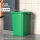 60L绿色正方形无盖垃圾桶 送垃圾袋