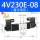 WA4V230-08E排气AC380V接线