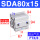 白色SDA80X15-内牙