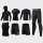 1001黑外套七件套：（4袖+3裤）