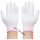 12双粉色边尼龙手套