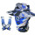 蓝色三件套(渔夫帽+面巾+臂袖)