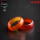 玛瑙指环（红）15-16mm 花色略