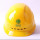 精品T型透气孔安全帽国网标(黄色)