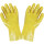 黄色浸塑手套（3双）