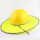 荧光黄遮阳帽檐
