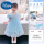 B8256蓝色公主裙+披风+皇冠魔法1