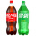 【2瓶】可乐1.25L+雪碧1.25L