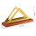 金色木底三角形餐巾架