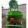 绿色 0.8雾炮三合一汽油机泵超威电瓶