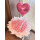 【新款热卖送气球】52朵粉雪山玫瑰心形花