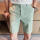 浅绿色短裤西裤短裤