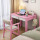 【粉色】单桌+椅子