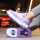 哆1988紫皮面轮滑鞋32