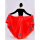 红色360摆渡(单件裙子)