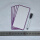 紫边白底(8*15厘米)5个 白板笔