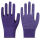 紫色尼龙点珠手套12双