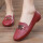 温州皮鞋女2024新款-红色
