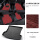 双层-TPE脚垫+酒红色提花毯+尾箱垫