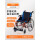 【80%客户购买】升级款铝合金轮椅HBLQX-24
