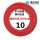国标BVR10平方-红色100米