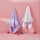 库洛米毛巾两条装(紫色+白色)