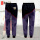健康布面料紫色长裤