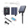 3V 带遥控可USB充电 太阳能板+公母线