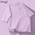 香芋紫熊仔口袋胸标