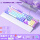 紫白布丁单键盘104颗整版键帽+