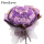 99朵紫色香皂玫瑰花