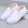 白色加绒棉鞋 1900
