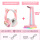 粉色(蓝牙版)+RGB发光耳机架