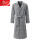 灰色 3661-长袖睡袍