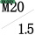 R-M20*1.5P 外径32厚度10