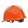 圆盔不透气橙色【抽拉式帽衬】