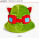 提莫帽子亮绿色
