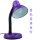 紫色台灯+学习无频闪LED7瓦