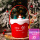圣诞圆形红桶-雪人款(1个装)