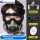 硅胶防尘口罩-防雾海绵密封大眼罩-100片高效滤棉