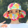 夏日太阳花-口罩一体帽