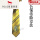 黄色领带带徽章