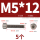 M5*12(5只