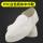 PVC白色帆布中巾鞋