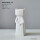 陶瓷调皮猫花瓶-大号白色 0cm